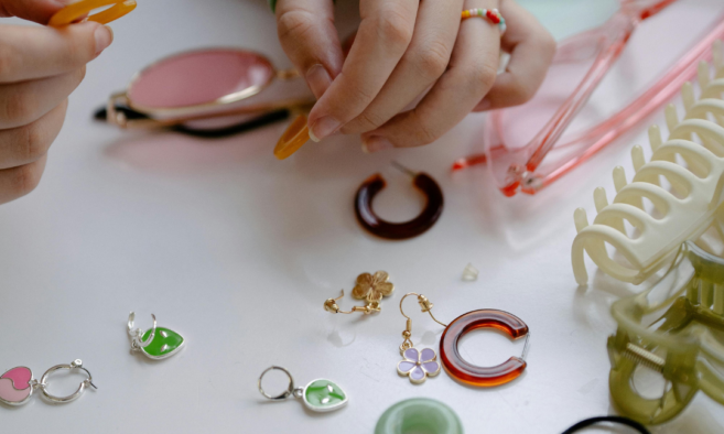 好きなパーツをチョイス♡イヤリング（ピアス）ワークショップ