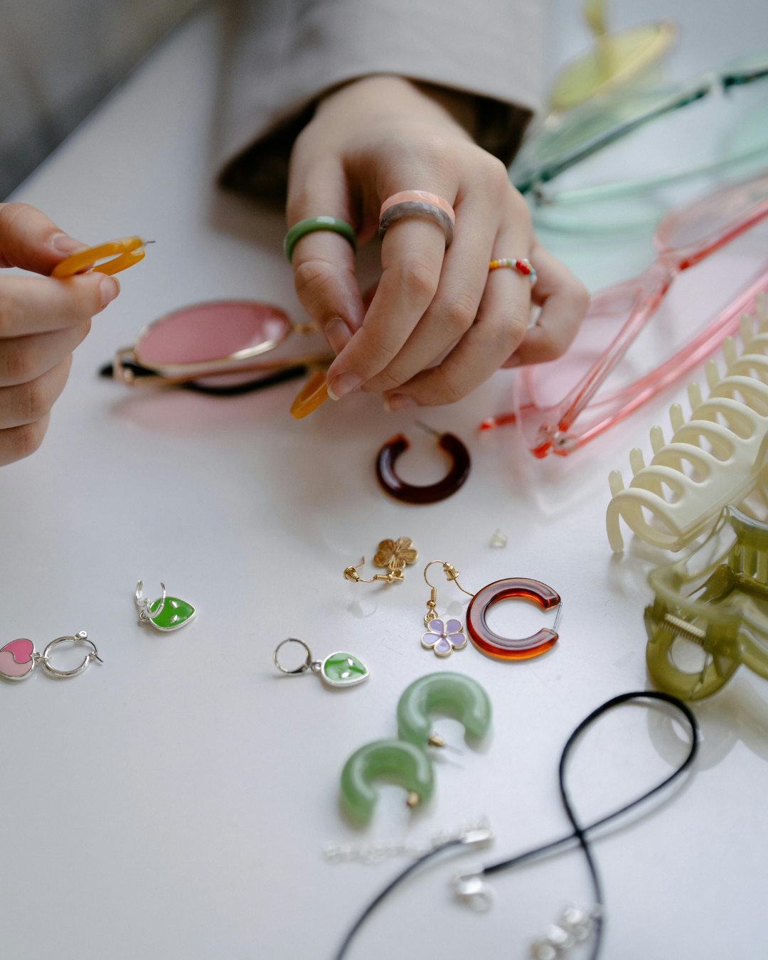 好きなパーツをチョイス♡イヤリング（ピアス）ワークショップ